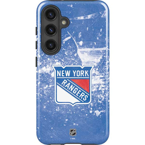 NHL New York Rangers Frozen Galaxy S24 Plus Impact Case